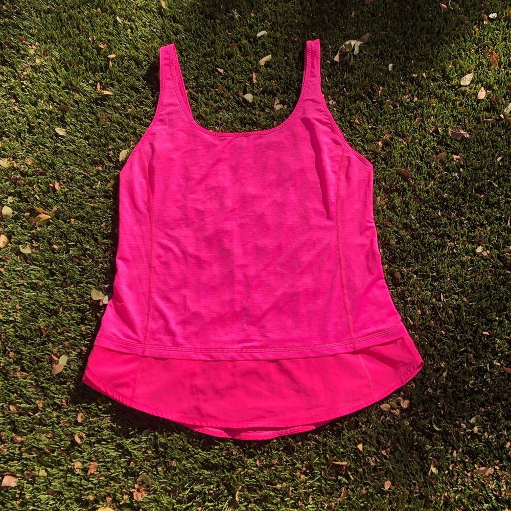Lululemon Run: Mod Moves Singlet In Raspberry Glo - image 5